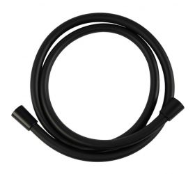 Hadica sprchová PVC, matná čierna 150cm