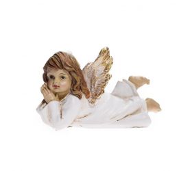 Postavička anjel ležiaci 12 cm