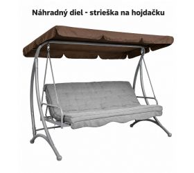 ND Strieška - textília na hojdačku RACHEL hnedá