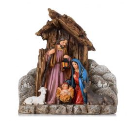 Betlehem farebný LED poly 17*7,8*18,4cm