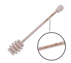 Naberačka na med drevená, 18cm, Skveler