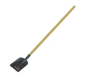 Lopata s násadou, rovná, silná, kovová, šírka 24cm