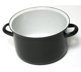 Hrniec smaltovaný bez pokrievky 2,8L, priemer 18cm, STANDARD Belis