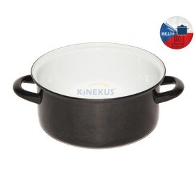 Kastról smaltovaný bez pokrievky 2,1L, 18cm, STANDARD BELIS
