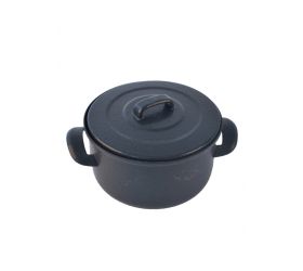 Hrniec smaltovaný s pokrievkou 3 l, 20cm, BSE Belis