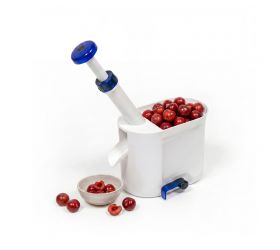 Odkôstkovač na čerešne, mechanický, 17x9,5x21cm, biely