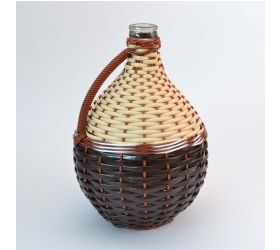 Opletený demižón, 10L, mix farieb