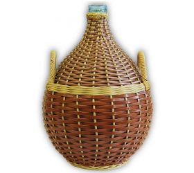 Opletený demižón 15L, mix farieb