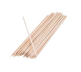 Špajdle hrotové 50ks, 15cm, drevené