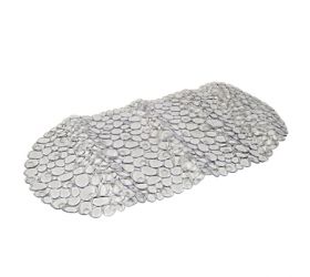 Podložka do vane 69x35cm, oval, transparentná