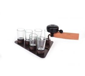 Pohár v murárskej lyžici, objem 25ml, štamprlík, bal. 6ks
