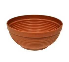 Plastový kvetináč misa, priemer 260mm, terakota