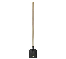 Lopata s násadou, oceľová, široká, drevená, šírka 35cm