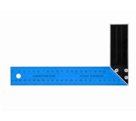 Uholník stolársky 250x130mm, hliníkový
