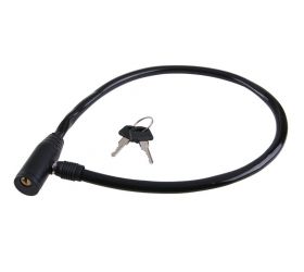Zámok na bicykel, dĺžka 65cm