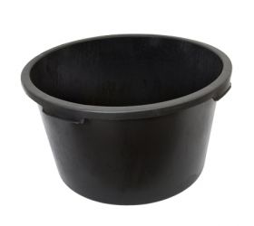 Maltovník okrúhly, plastový, objem 60l, čierny