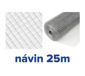 Pletivo štvorhranné 100cm/25m, oko 10x10mm, hrúbka 0,8mm, chovateľské