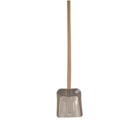 Lopata s násadou, hliníková, drevená, malá, šírka 27 cm
