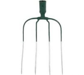 Vidly bez násady, kovové, 4-hroté, BAVORKY, 26cm