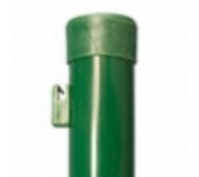Stĺpik priemer 48/2400mm PVC  + 1x plastová príchytka a klobúčik