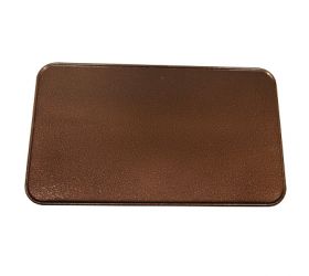 Plech pod kachle 80x50 cm, antik