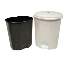 Kôš na odpad nášľapný 18L, plastový, PEDALLI, mix farieb