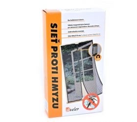 Sieť proti hmyzu magnetická na dvere 2x50 x 210cm SKVELER