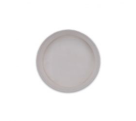 Plastová miska pod kvetináč, priemer 12cm, biela K26