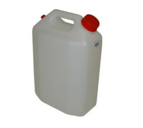 Kanister plastový, s hrdlom, objem 15L