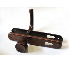 Kľučka MICHAELA V90 mm kľučka+guľa tepaná kovová KLC