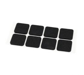 Podložka gumená 25x25 mm čierna