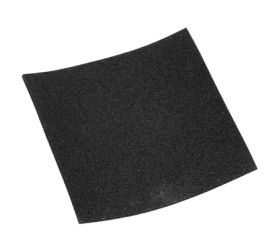 Podložka gumená 100x100 mm čierna