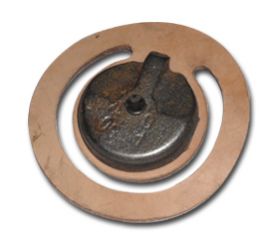 Klapka s príťažou 5/4", NP 75, kožená