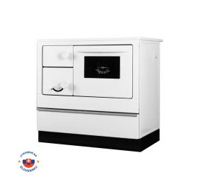 Sporák EKONOM 85/FIKO DeLuxe, 7kW, biely, pravý