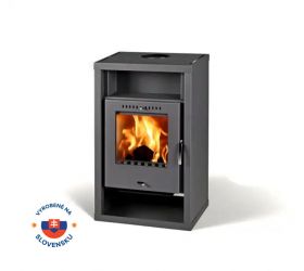 Krbové kachle HORBY, 7kW, čierne