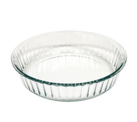 Forma na koláč sklenená, priemer 26cm, okrúhla