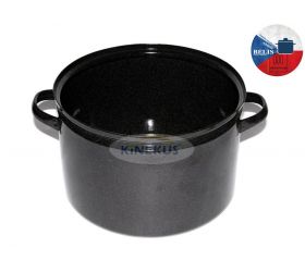 Hrniec smaltovaný bez pokrievky, 20L, 36cm, GASTRO Belis