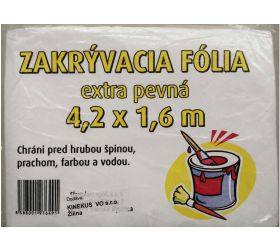 Zakrývacia fólia, 4,2x1,6m, pevná
