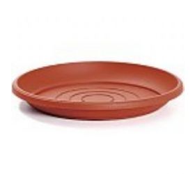 Miska pod kvetináč plastová, priemer 17cm, NOVA terakota K12