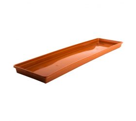 Miska pod 100 cm truhlík, terakota