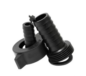 Redukcia  1/2" - 3/4" spojka na hadicu čierna záhradná