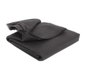 Textília netkaná 1,6 × 100 m, 50 g/m², čierna, GARDENKUS