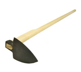 Motyka s násadou, kovaná, špicatá, 390g, GARDEX