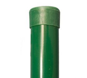 Stĺpik priemer 48/2000mm, PVC, s plastovým klobúčikom