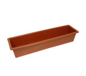Truhlík plastový, dĺžka strany 60cm, terakota, T2