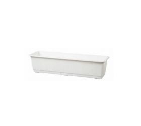 Truhlík plastový, dĺžka strany 60cm, biely