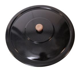 Pokrievka smaltovaná, priemer 34cm, na 10L kotol