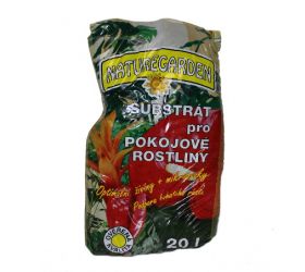 Substrát pre izbové rastliny, 20L, NATURE GARDEN