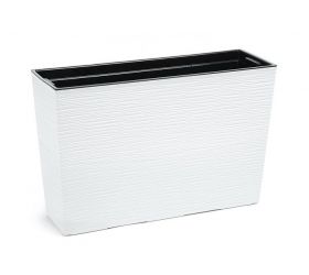 Truhlík kvetináč 19x56x36,5cm WERBENA DLUTO, biely