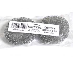 Drátenka na riad kovová SADA 2x15 g
